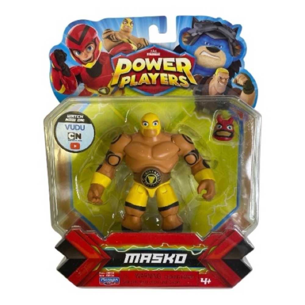 Zag Power Players Masko Action Figure, New